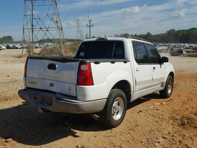 1FMZU67E91UC63027 - 2001 FORD EXPLORER S 白色 照片 4