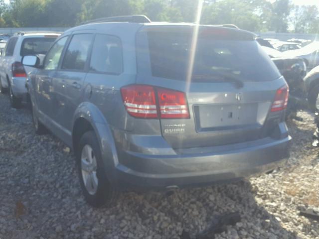 3D4PG5FV8AT148205 - 2010 DODGE JOURNEY SX GRAY photo 3