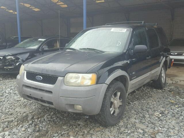 1FMYU03102KD65695 - 2002 FORD ESCAPE BLACK photo 2