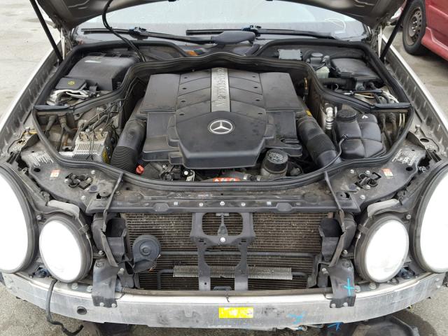 WDBUF83J55X169091 - 2005 MERCEDES-BENZ E 500 4MAT SILVER photo 7