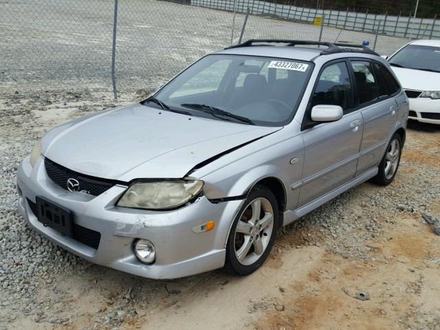 JM1BJ245231108299 - 2003 MAZDA PROTEGE PR SILVER photo 2