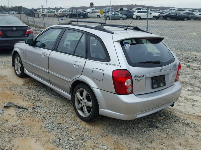 JM1BJ245231108299 - 2003 MAZDA PROTEGE PR SILVER photo 3