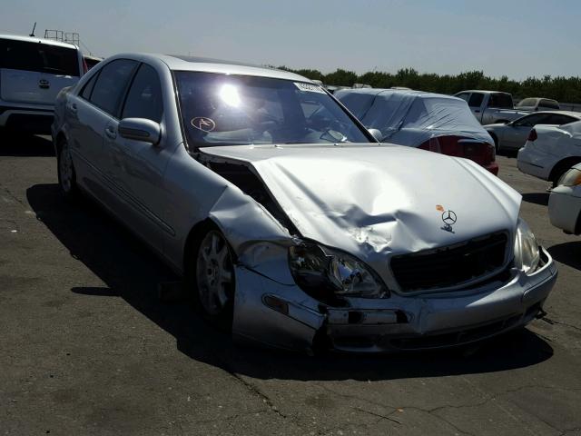 WDBNG75JX2A256945 - 2002 MERCEDES-BENZ S 500 SILVER photo 1