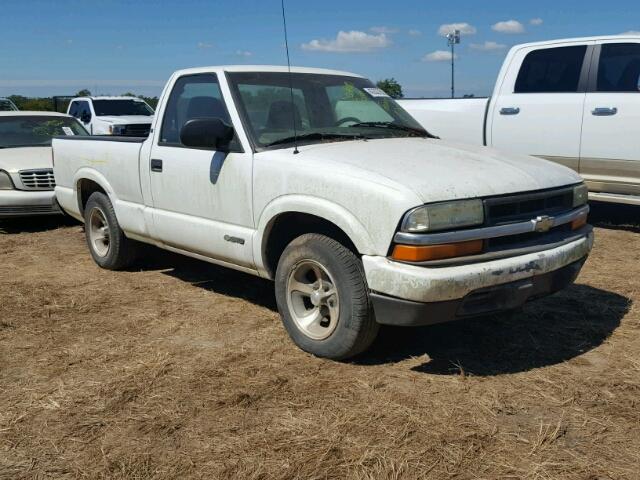 1GCCS14H038127687 - 2003 CHEVROLET S TRUCK WHITE photo 1