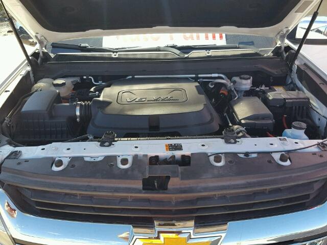 1GCGSBE37F1119500 - 2015 CHEVROLET COLORADO L WHITE photo 7