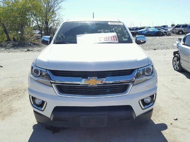 1GCGSBE37F1119500 - 2015 CHEVROLET COLORADO L WHITE photo 9