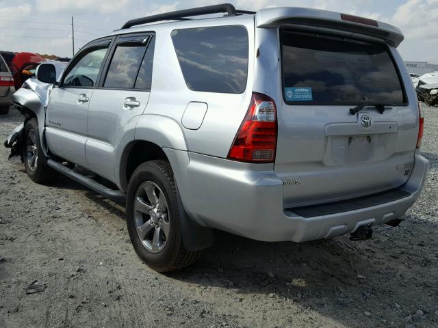 JTEBU14RX8K026726 - 2008 TOYOTA 4RUNNER SR GRAY photo 3