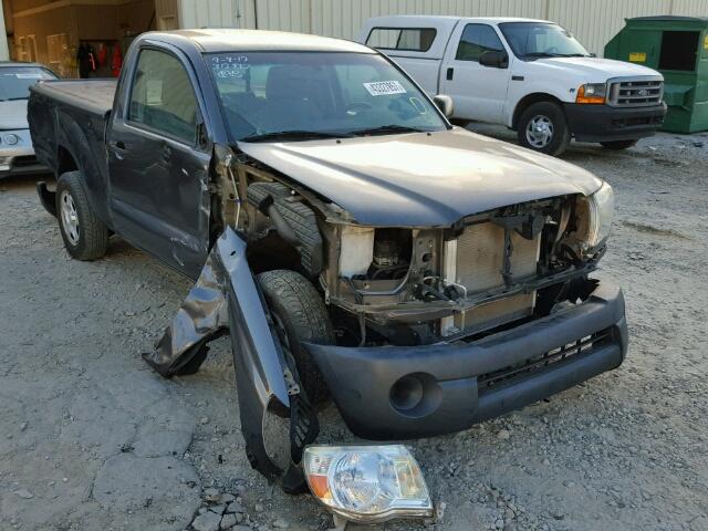 5TFNX4CN1BX008165 - 2011 TOYOTA TACOMA SILVER photo 1