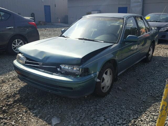 1HGCB7692PA141440 - 1993 HONDA ACCORD 10T GREEN photo 2