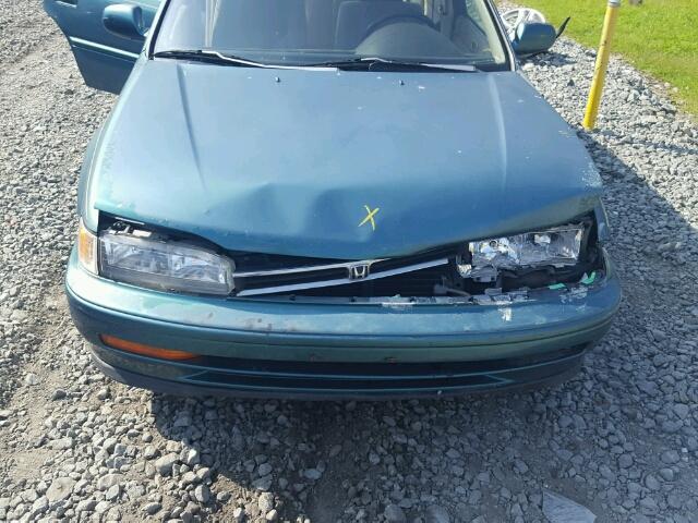 1HGCB7692PA141440 - 1993 HONDA ACCORD 10T GREEN photo 7