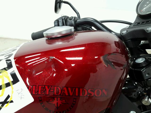 1HD4LE211HC433508 - 2017 HARLEY-DAVIDSON XL883 RED photo 14