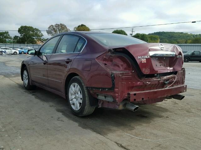 1N4AL2AP7AN445879 - 2010 NISSAN ALTIMA BAS MAROON photo 3