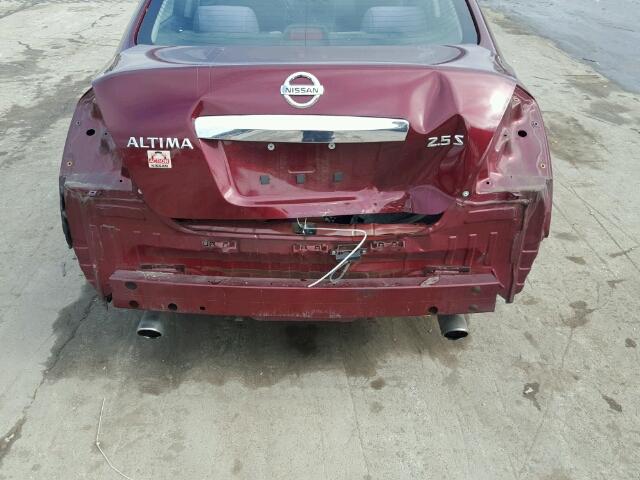 1N4AL2AP7AN445879 - 2010 NISSAN ALTIMA BAS MAROON photo 9