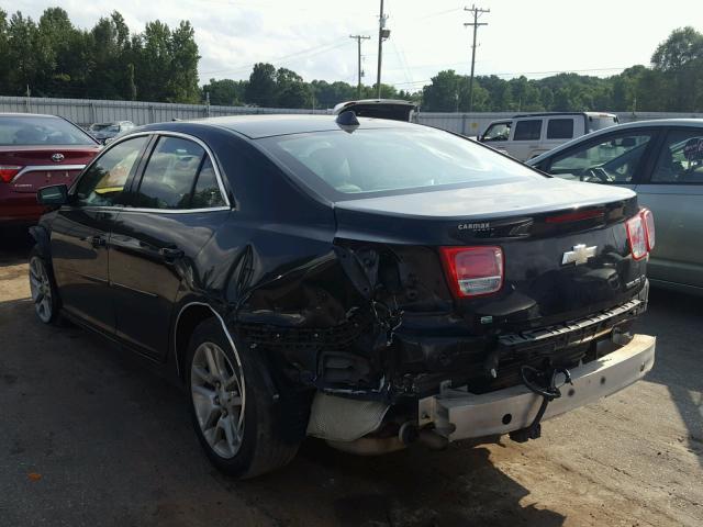 1G11C5SL7EF244693 - 2014 CHEVROLET MALIBU 1LT BLACK photo 3