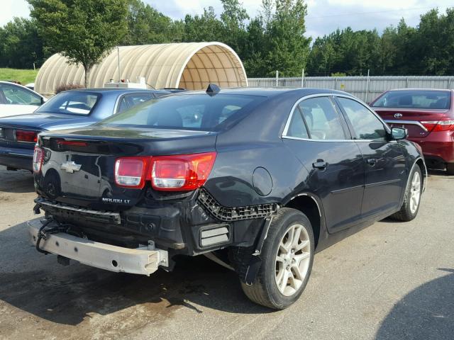 1G11C5SL7EF244693 - 2014 CHEVROLET MALIBU 1LT BLACK photo 4