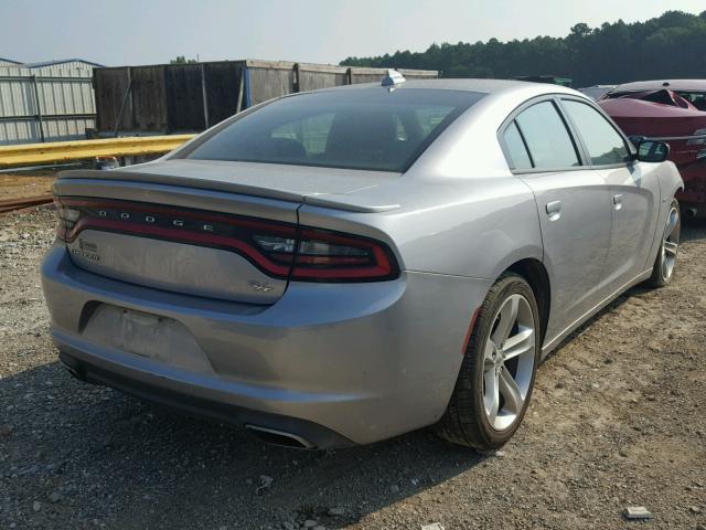 2C3CDXCTXHH523361 - 2017 DODGE CHARGER R/ SILVER photo 4