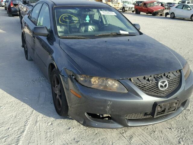 1YVFP80D045N10133 - 2004 MAZDA 6 S CHARCOAL photo 1