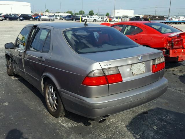 YS3ED48E213037576 - 2001 SAAB 9-5 GRAY photo 3