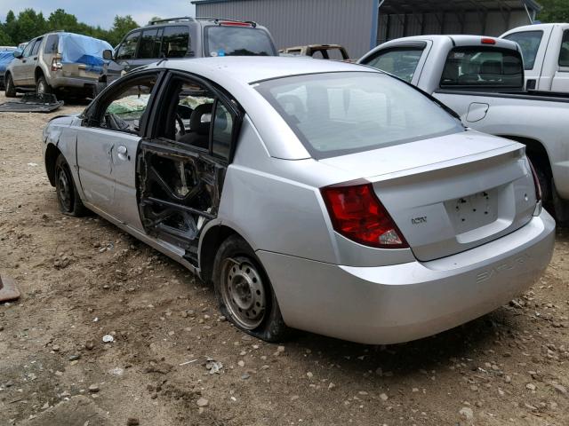 1G8AJ52F05Z118188 - 2005 SATURN ION LEVEL SILVER photo 3