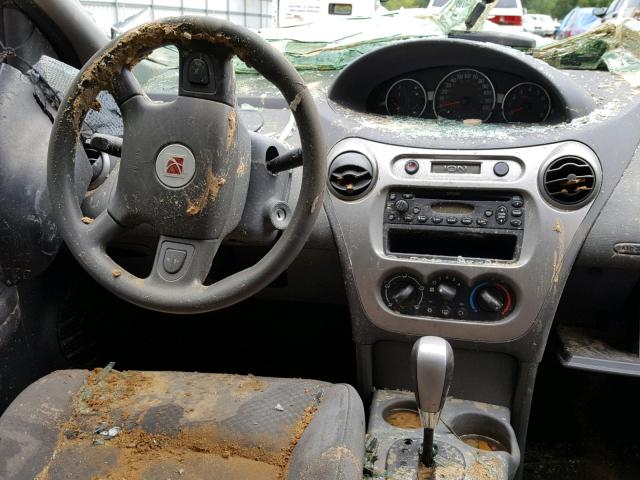 1G8AJ52F05Z118188 - 2005 SATURN ION LEVEL SILVER photo 9