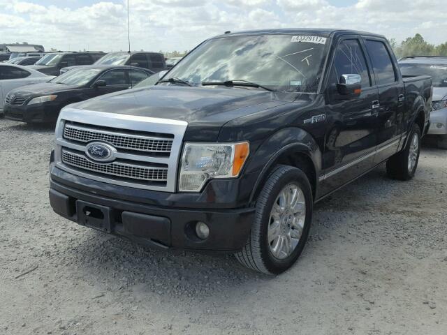 1FTFW1CV0AFB45916 - 2010 FORD F150 SUPER BLACK photo 2