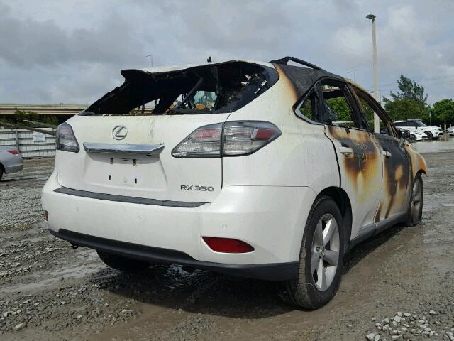 2T2BK1BA6CC153731 - 2012 LEXUS RX BURN photo 4