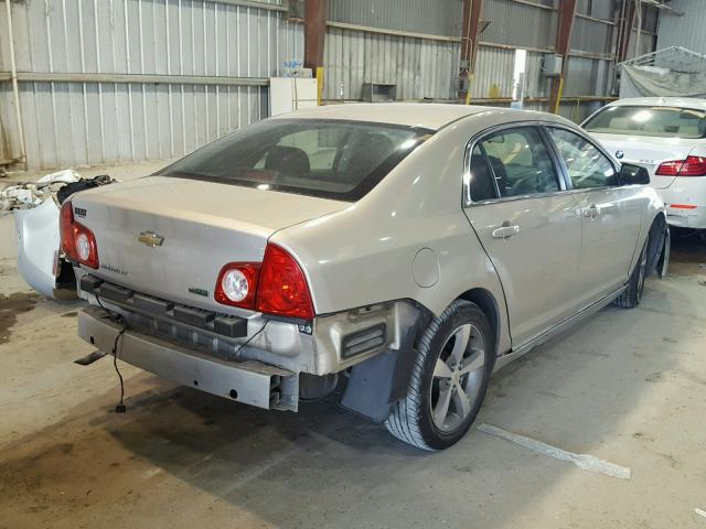 1G1ZC5EU3BF157893 - 2011 CHEVROLET MALIBU 1LT 金色 照片 4