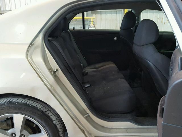 1G1ZC5EU3BF157893 - 2011 CHEVROLET MALIBU 1LT 金色 照片 6