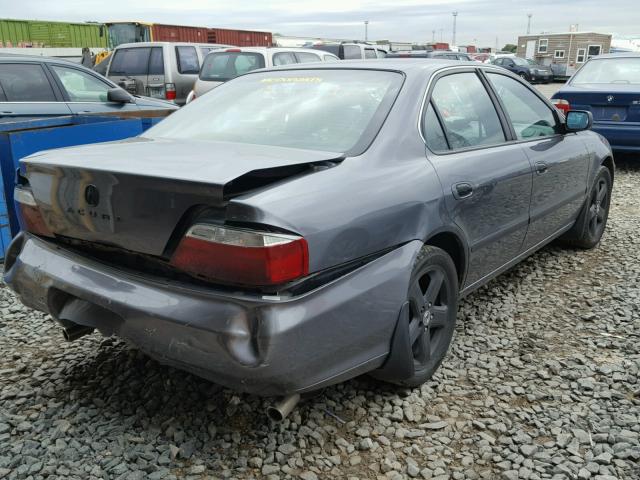 19UUA56853A025209 - 2003 ACURA 3.2TL GRAY photo 4