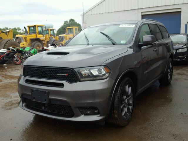 1C4SDJCT1JC313728 - 2018 DODGE DURANGO R/ CHARCOAL photo 9