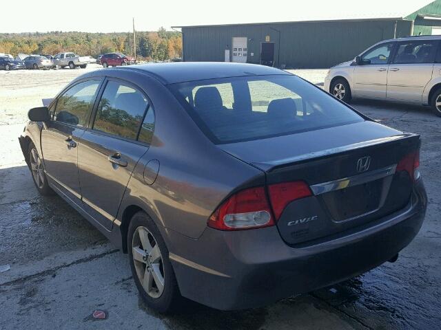 2HGFA1F69AH549543 - 2010 HONDA CIVIC GRAY photo 3