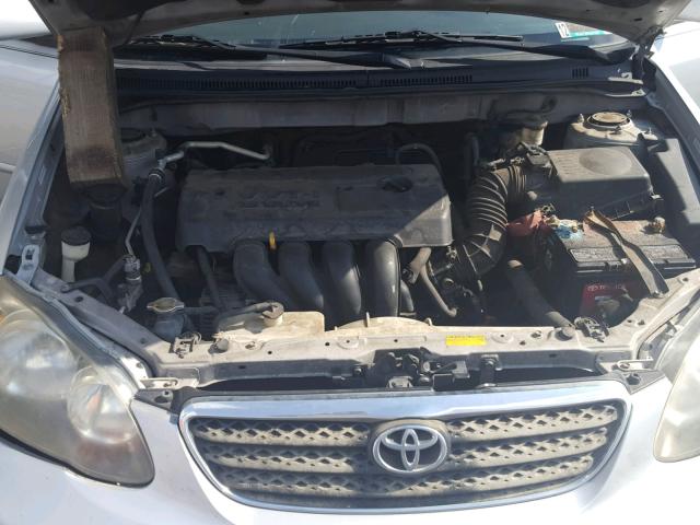 1NXBR32EX8Z992849 - 2008 TOYOTA CORROLA SILVER photo 7