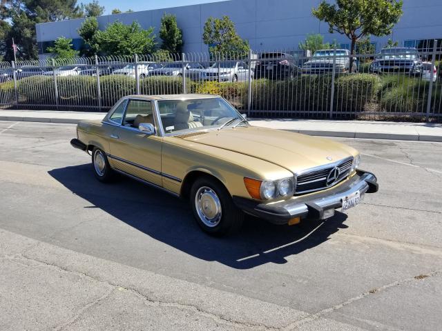 00010704412026305 - 1975 MERCEDES-BENZ 450SL GOLD photo 2