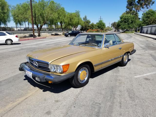 00010704412026305 - 1975 MERCEDES-BENZ 450SL GOLD photo 3