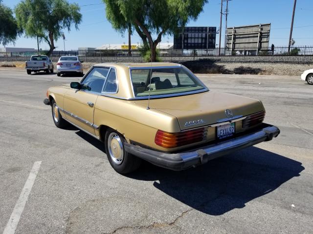 00010704412026305 - 1975 MERCEDES-BENZ 450SL GOLD photo 5