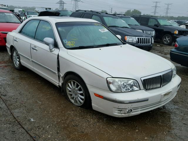 KMHFU45E14A334253 - 2004 HYUNDAI XG WHITE photo 1