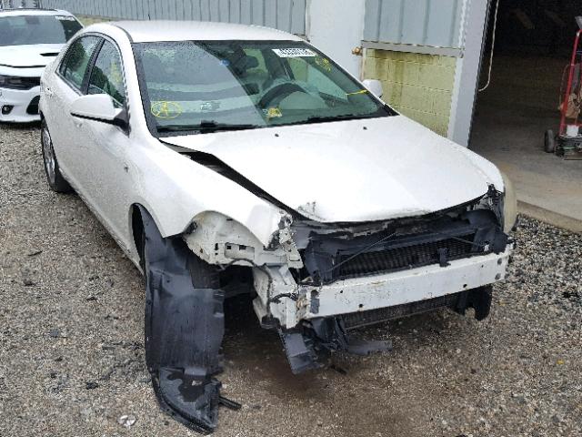 1G1ZH57BX8F167990 - 2008 CHEVROLET MALIBU 1LT WHITE photo 1