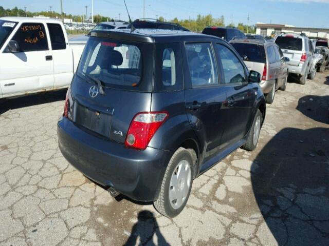 JTKKT624X65000854 - 2006 TOYOTA SCION XA BLUE photo 4