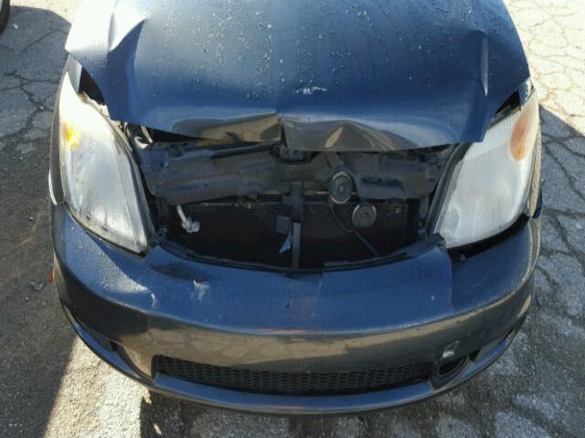 JTKKT624X65000854 - 2006 TOYOTA SCION XA BLUE photo 9