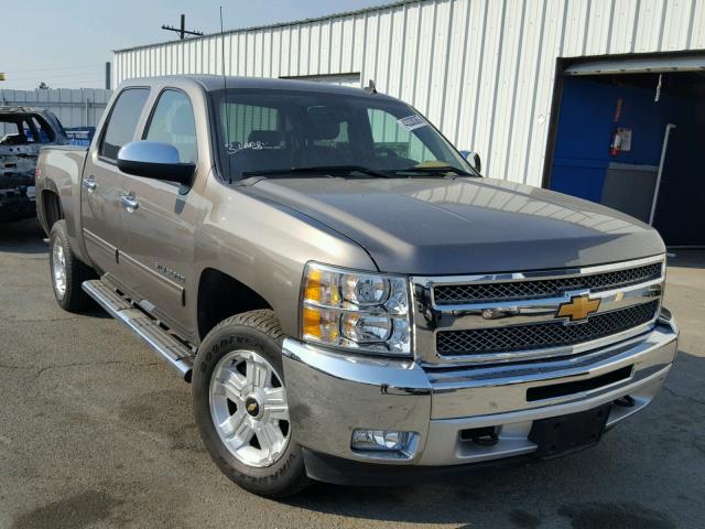 3GCPKSE78DG307167 - 2013 CHEVROLET SILVERADO BROWN photo 1