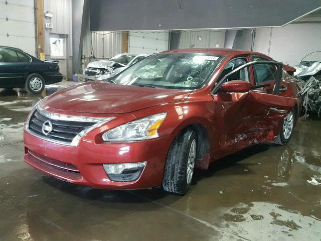 1N4AL3AP1FC196861 - 2015 NISSAN ALTIMA 2.5 MAROON photo 2