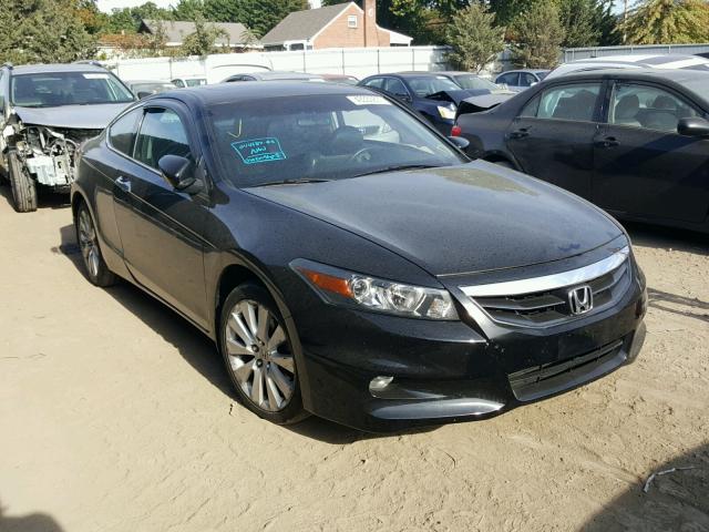 1HGCS2B89CA006370 - 2012 HONDA ACCORD EXL BLACK photo 1