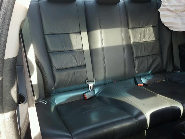 1HGCS2B89CA006370 - 2012 HONDA ACCORD EXL BLACK photo 6