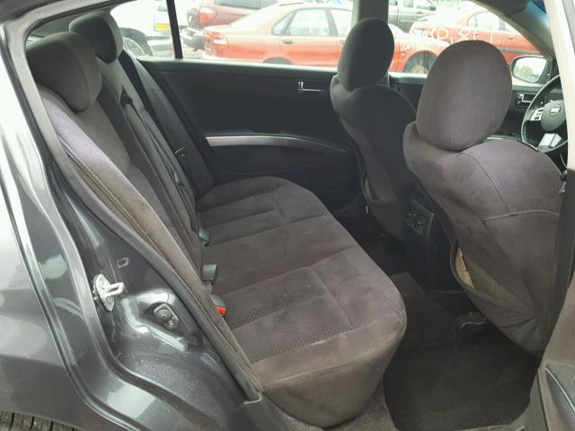 1N4BA41E67C812652 - 2007 NISSAN MAXIMA SE GRAY photo 6