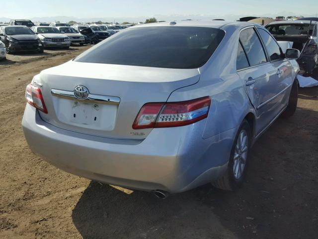 4T4BF3EK6AR006173 - 2010 TOYOTA CAMRY SILVER photo 4