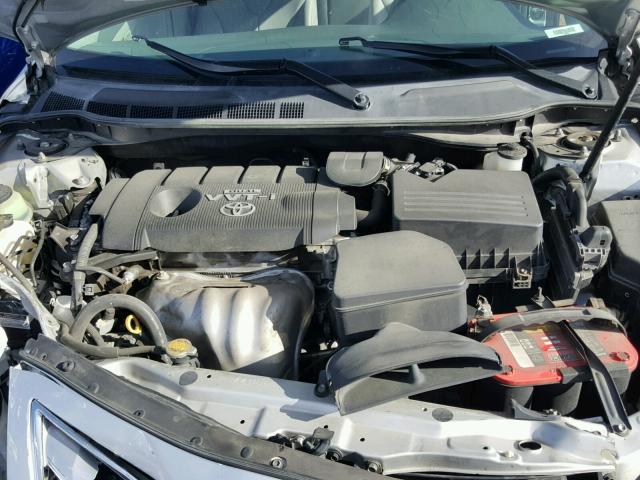 4T4BF3EK6AR006173 - 2010 TOYOTA CAMRY SILVER photo 7