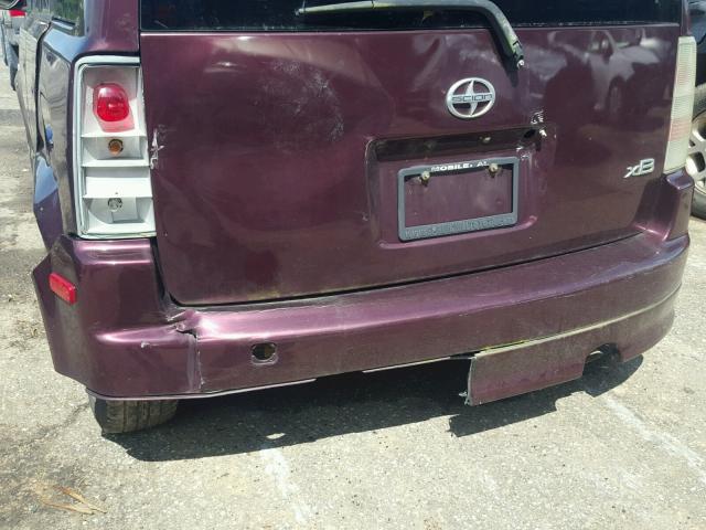 JTLKT324350204823 - 2005 TOYOTA SCION XB Күлгін фото 9