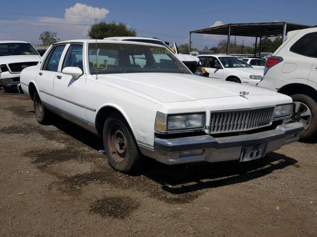 1G1BN51E2KR148434 - 1989 CHEVROLET CAPRICE CL 白色 照片 1