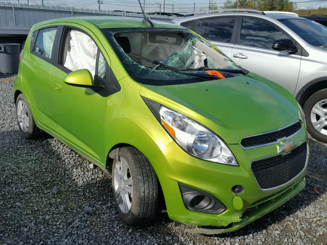 KL8CB6S97FC800753 - 2015 CHEVROLET SPARK GREEN photo 1