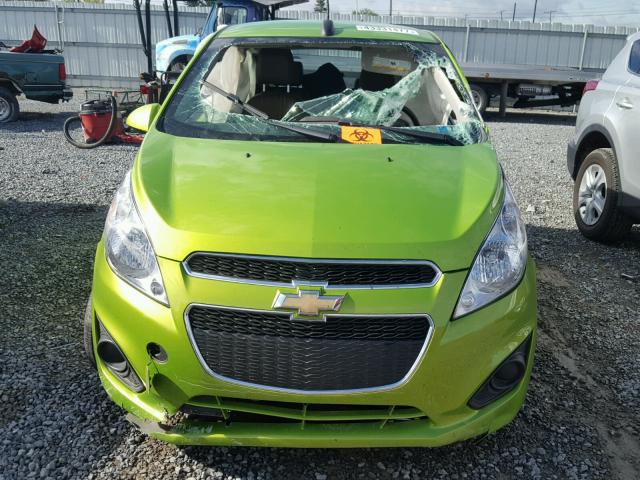 KL8CB6S97FC800753 - 2015 CHEVROLET SPARK GREEN photo 7